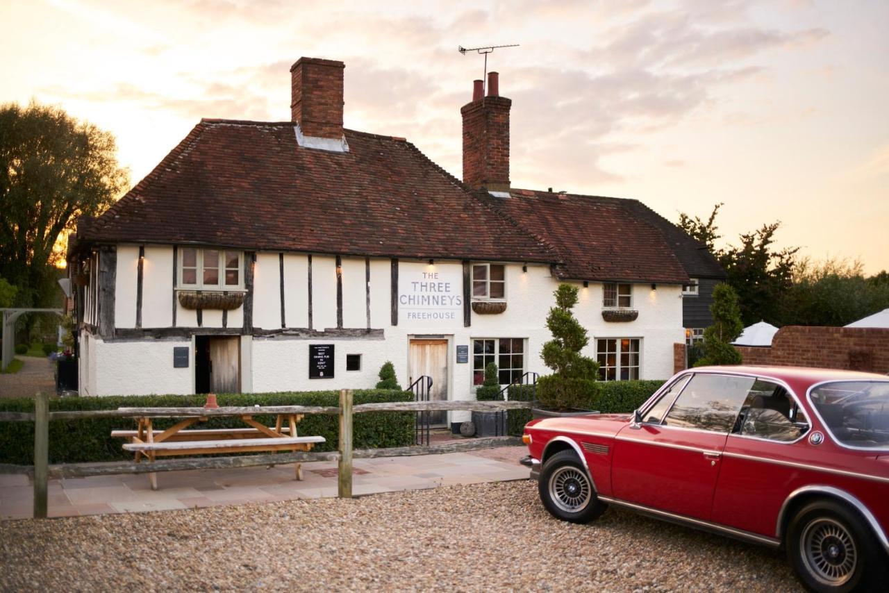 The Three Chimneys Country Pub Hotell Biddenden Exteriör bild